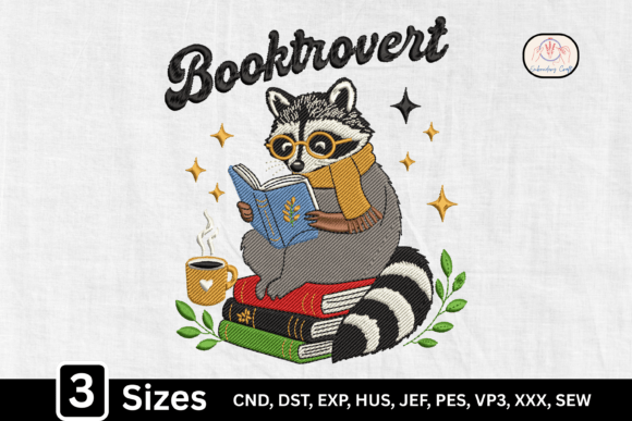 Book Lover Book Reading Raccoon Review