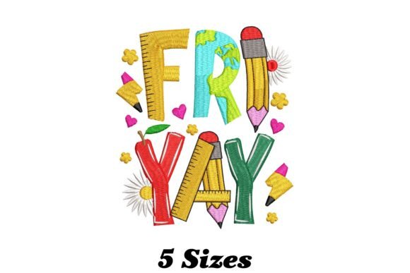 Fri Yay Teacher: A Designer’s Take on Trendy Embroidery for Boutique Apparel
