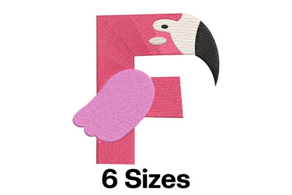 Funny Flamingo Alphabet Letter F Review