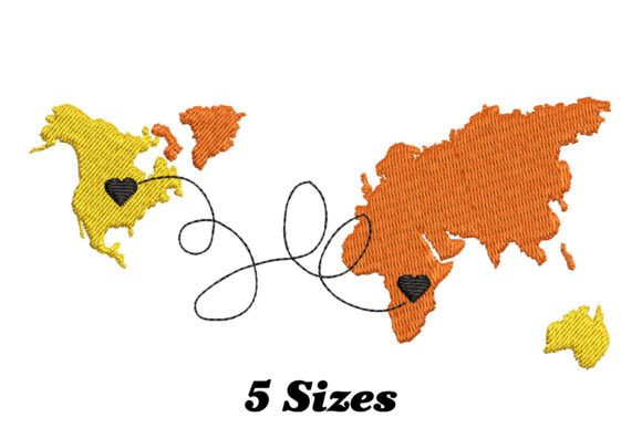 World Map Long Distance: A Seasonal Embroidery Review